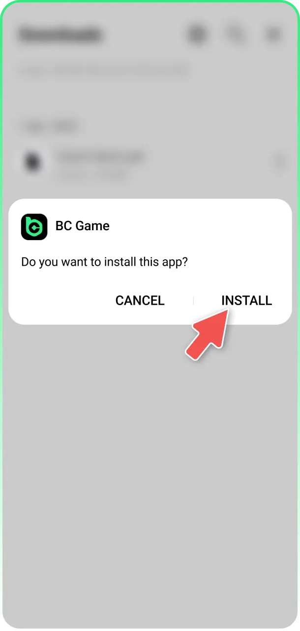 Install the application to start your BC Game Aviator journey.