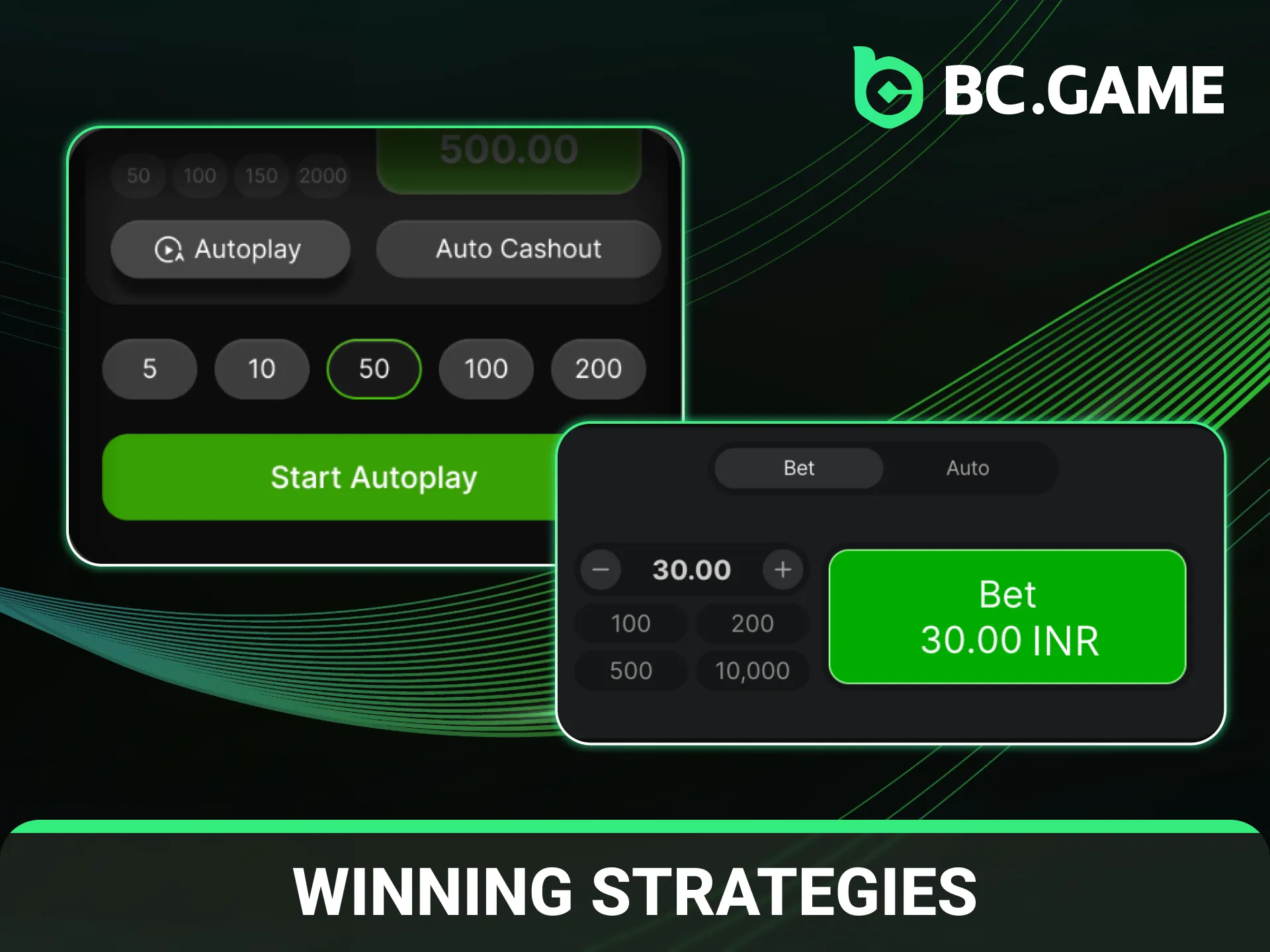Apply winning strategies for BC Game Aviator to increase your luck.