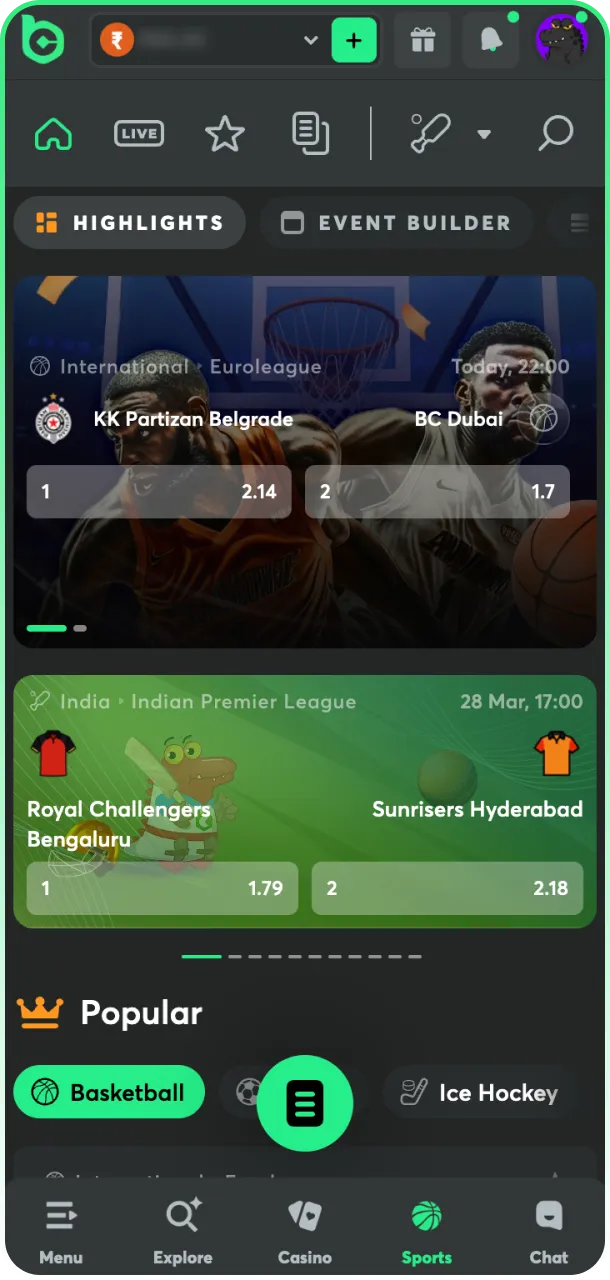 Activate and start playing your favorite games on BC Game today.