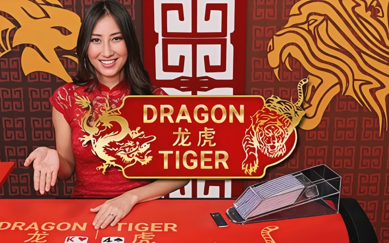Bet on your favorite side in the lightning-fast Dragon Tiger live game at BCGame India.