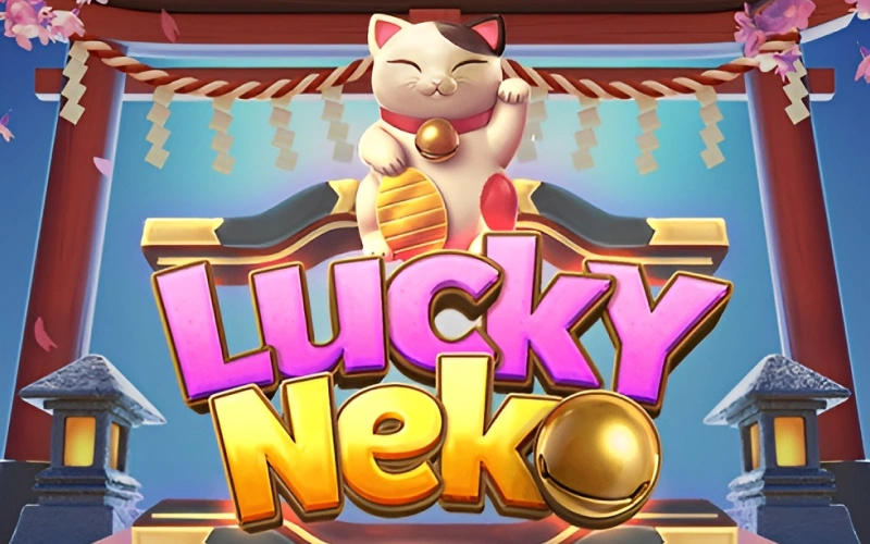 Let the golden cat bring you luck while playing the Lucky Neko slot game at BCGame.